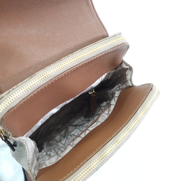 Calvin Klein Signature Elaine Brown Logo Backpack - Picture 3 of 4